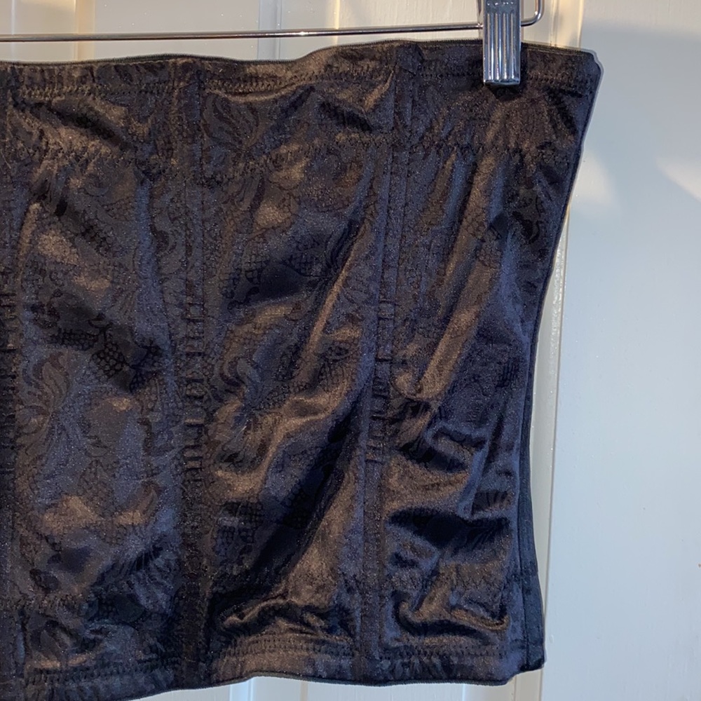 Vintage Flexees Black Damask Corset